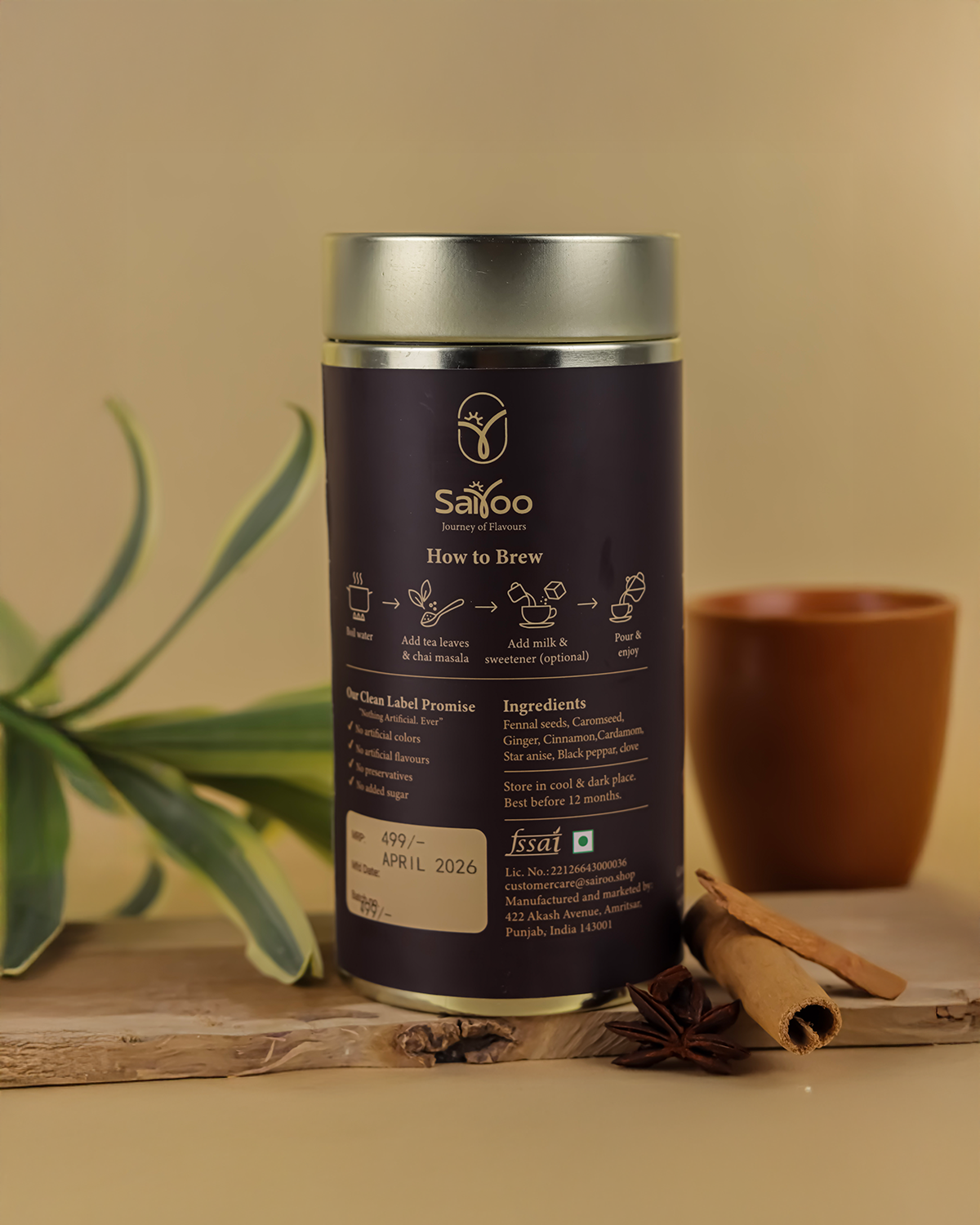 Kadak – Chai Masala (Tin)