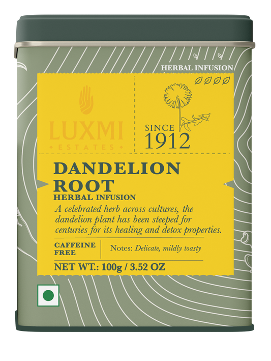 Dandelion Root | Tin Caddy | 100gm | Organic Herbal Loose Herbal Infusion