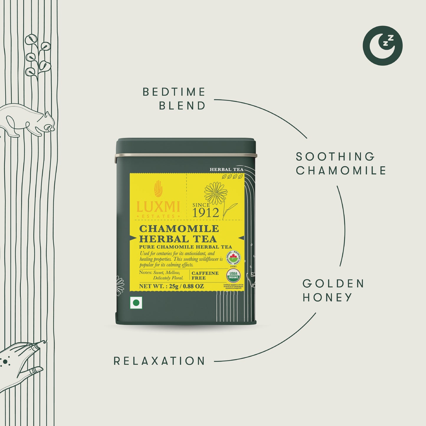 Chamomile Tea | 25gm | Organic Herbal Tea