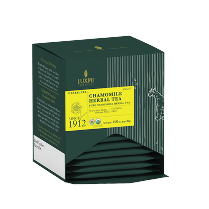 Chamomile Herbal Tea | 15 Tea Bags | Organic Herbal Tea
