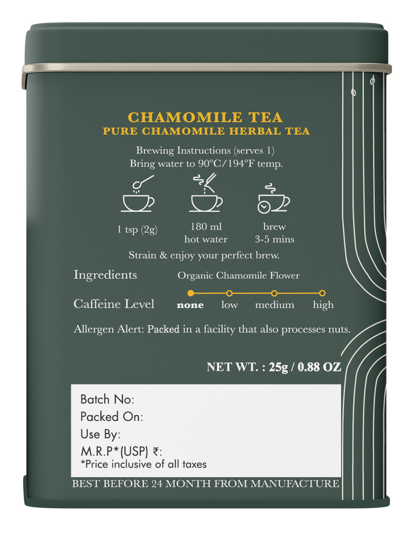 Chamomile Tea | 25gm | Organic Herbal Tea