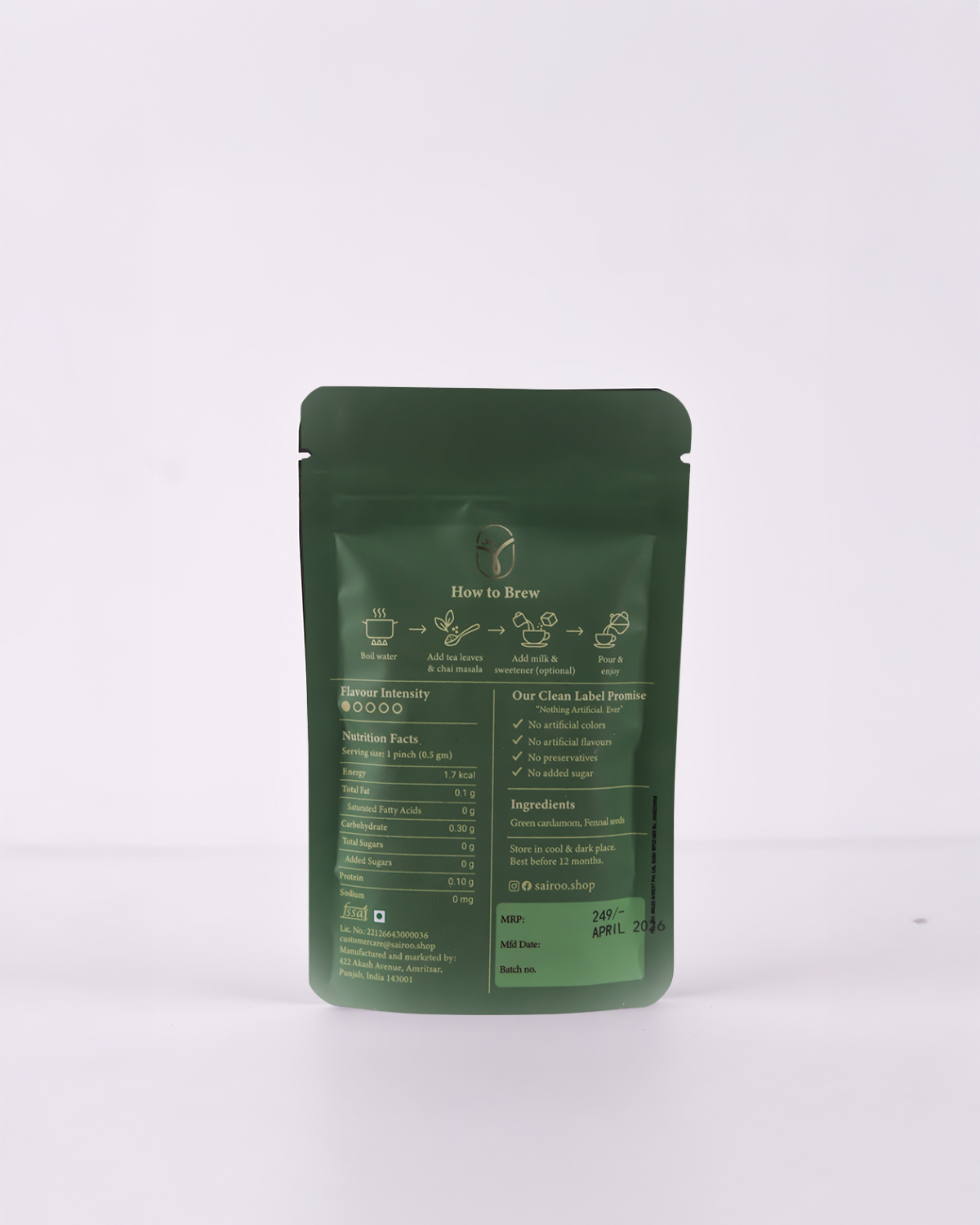 Sukoon – Chai Masala